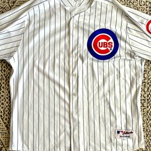 Chicago Cubs Button Up Jersey - 4XL (58)